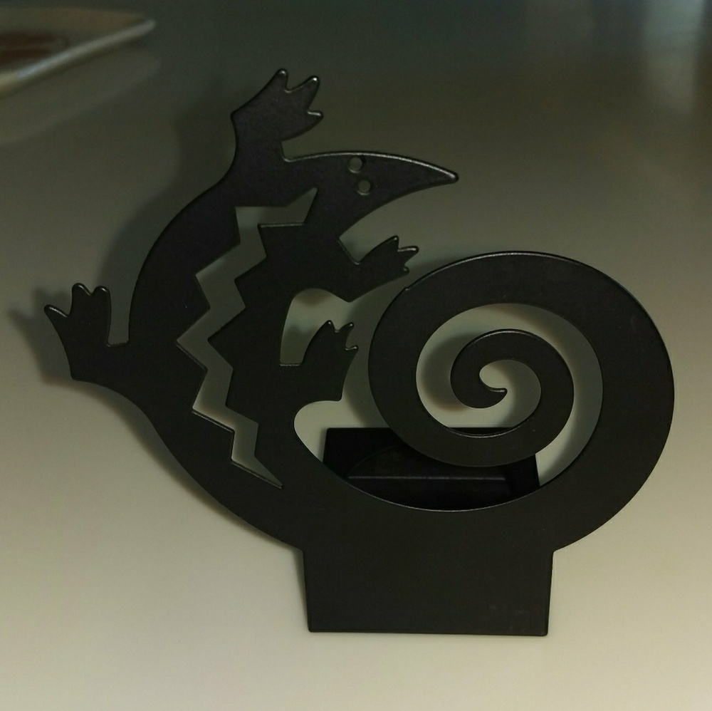 PartyLite gecko tealight holder